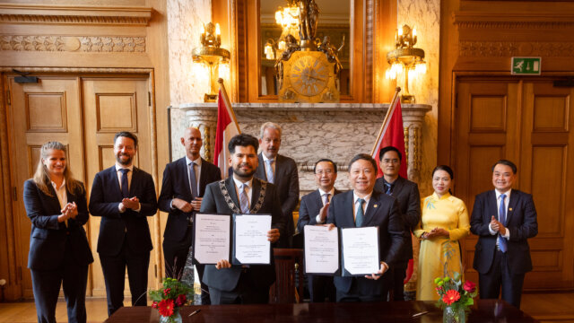 Nieuwe samenwerkingsovereenkomst tussen Rotterdam en Ho Chi Minh Stad